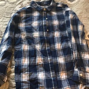 Girls flannel shirt